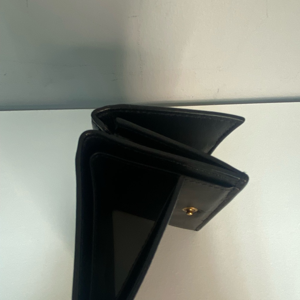 Balenciaga Black Wallet with Gold Logo - Picture 8 of 14